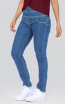 Super Stretch Pull-On Denim Leggings