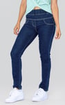 Super Stretch Pull-On Denim Leggings