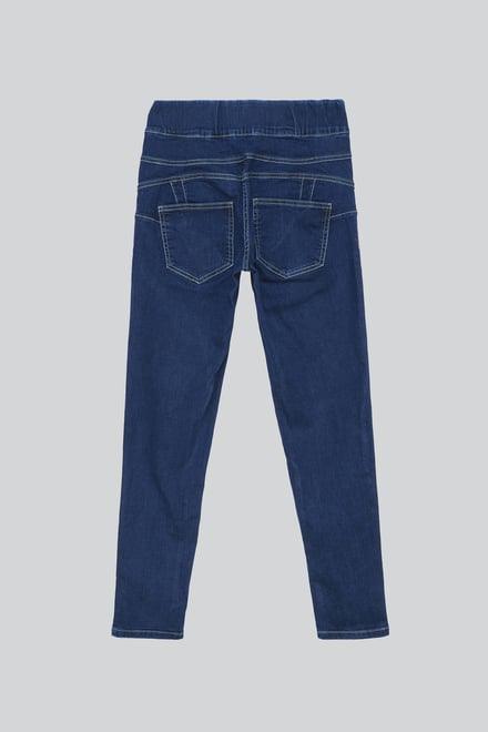 Super Stretch Pull-On Denim Leggings