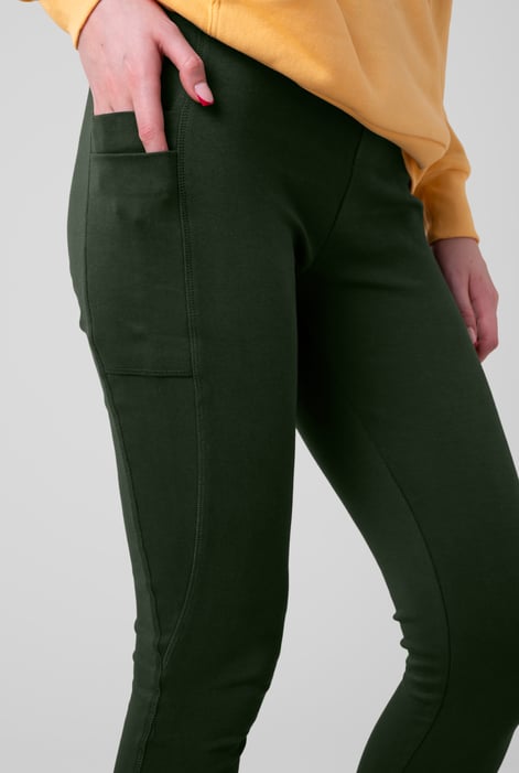Green Rise And Shine Sculpting Pockets Leggings