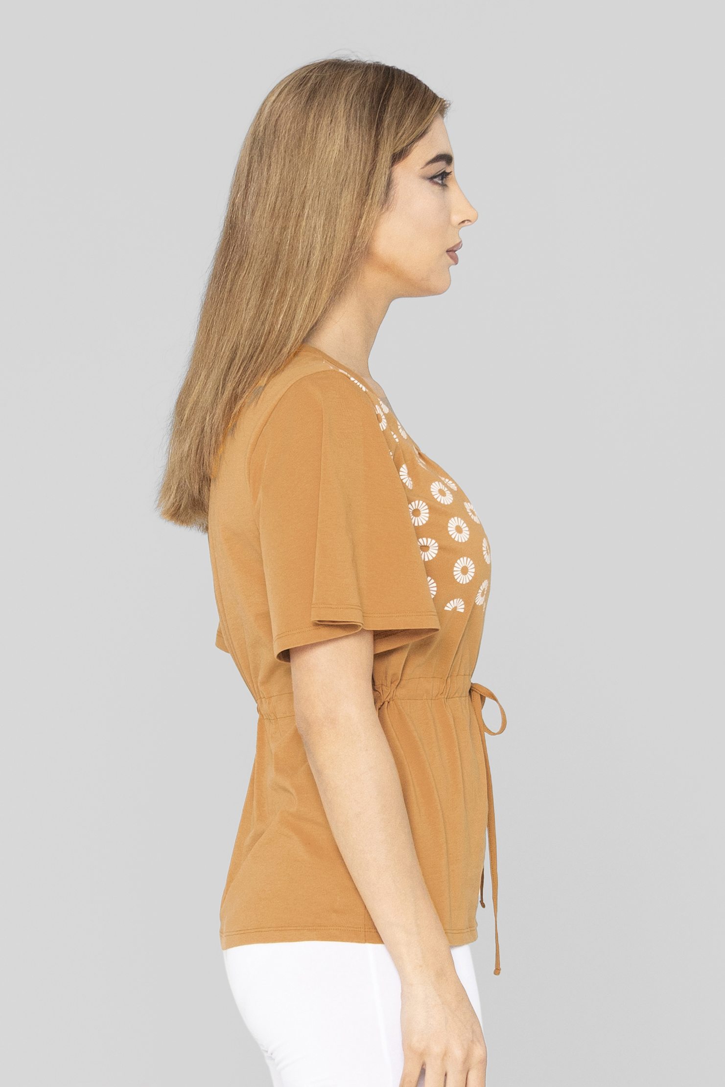 Floral Chest Print T-Shirt