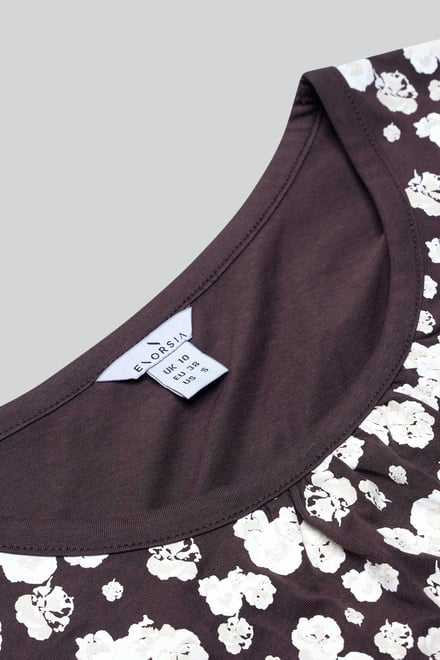 Floral Chest Print T-Shirt
