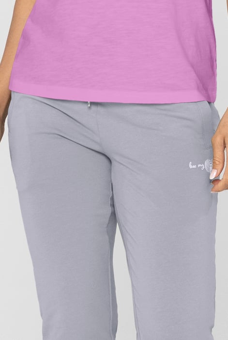 Grey Jersey Essential Joggers
