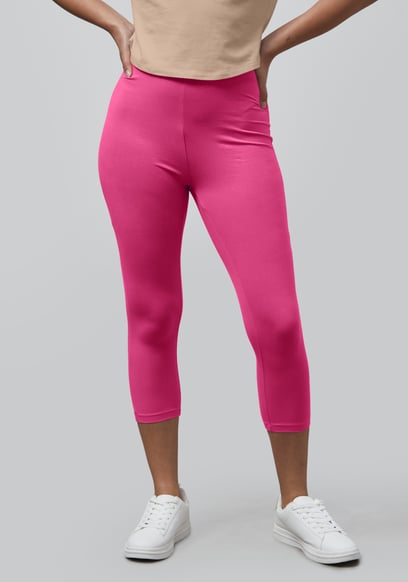 Cropped High Waist Leggings