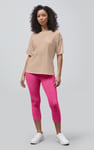 Cropped High Waist Leggings