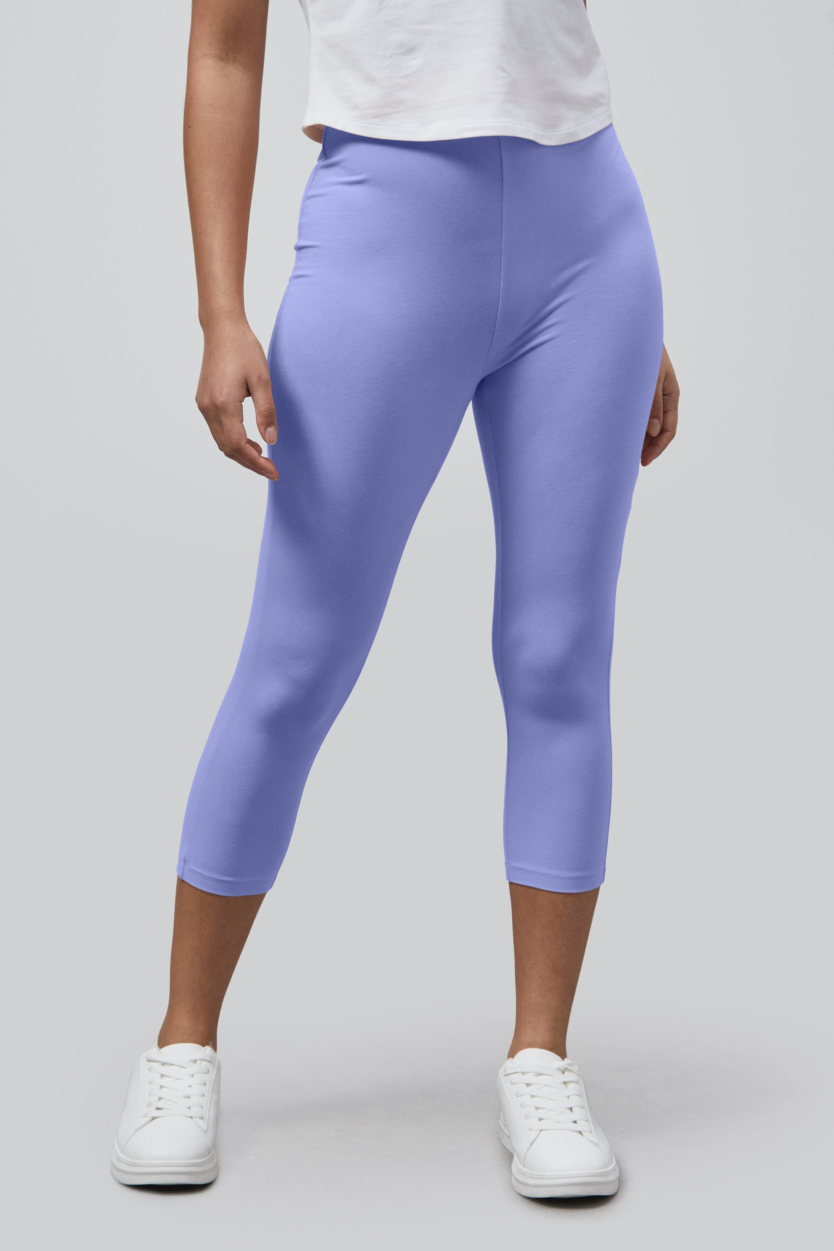 Cropped High Waist Leggings