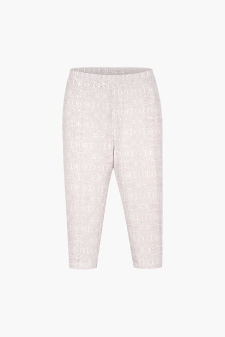 Bee Printed Cropped Leggings