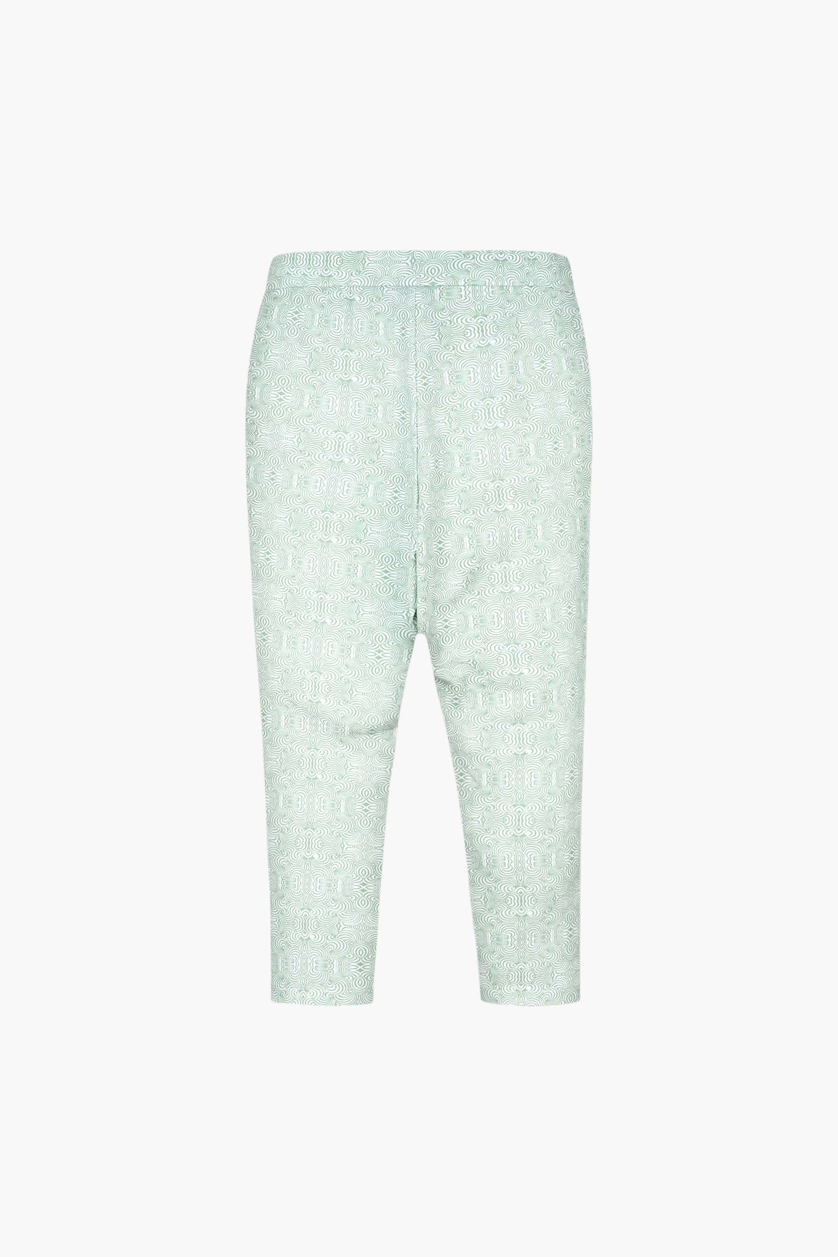 Bee Printed Cropped Leggings