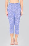 Bee Printed Cropped Leggings