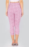 Bee Printed Cropped Leggings