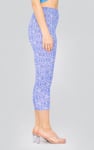 Bee Printed Cropped Leggings