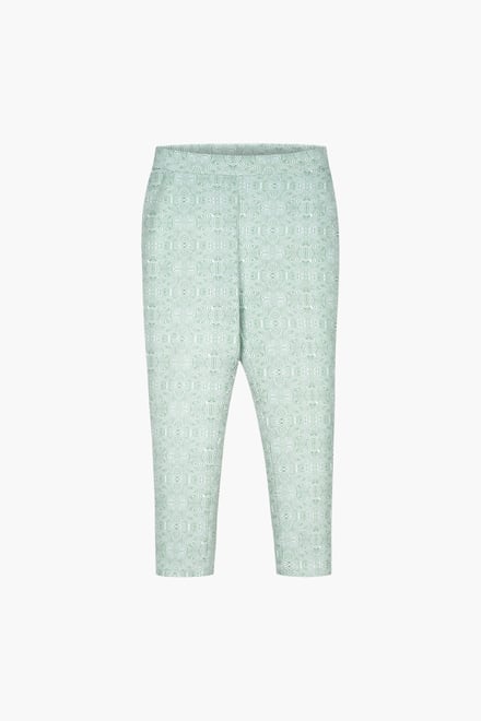 Bee Printed Cropped Leggings