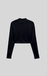 Women Turtleneck Crop Tops