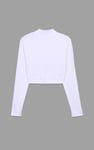 Women Turtleneck Crop Tops