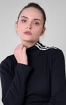 Women Turtleneck Crop Tops