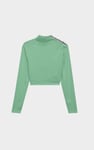Women Turtleneck Crop Tops