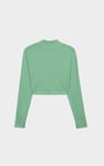 Women Turtleneck Crop Tops