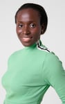 Women Turtleneck Crop Tops