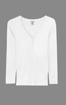 Womens Wide V-neck Casual T-Shirt