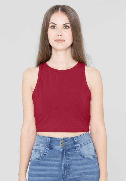 Super Soft Cropped Tank Top