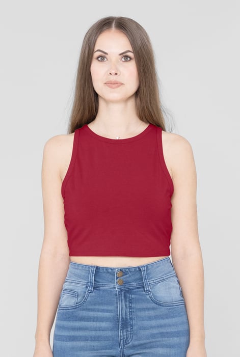 Nude Super Soft Cropped Tank Top