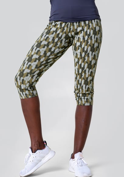Printed Cropped Leggings