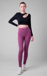 Womens Geometric Print Legging