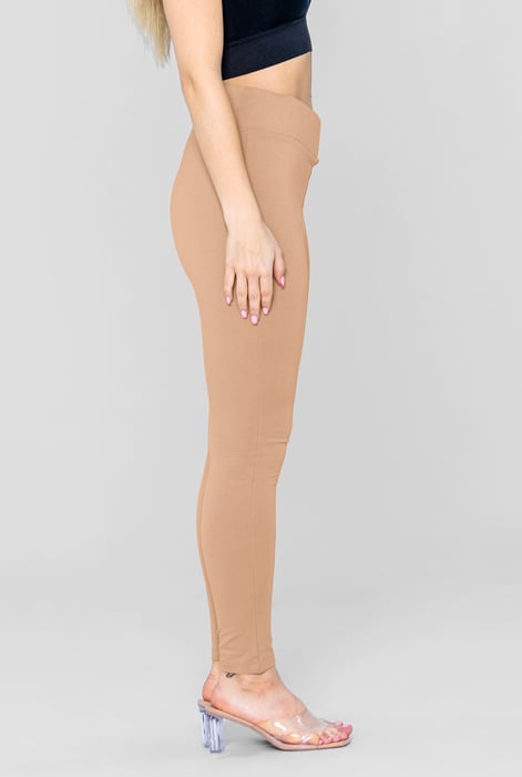 Brown Active Yoga Leggings