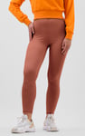 Womens High Waist Ribbed Leggings