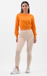 Womens High Waist Ribbed Leggings