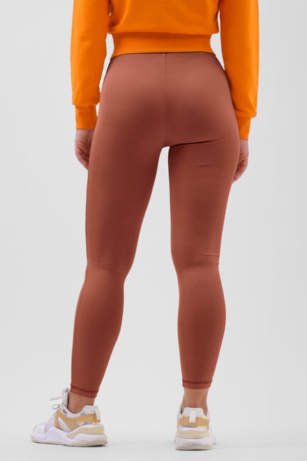 Womens High Waist Ribbed Leggings