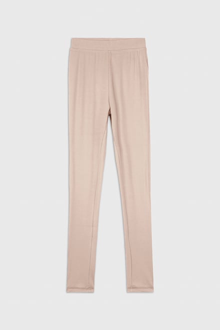 Womens High Waist Ribbed Leggings