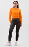 Womens High Waist Ribbed Leggings
