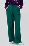 Womens Herringbone Wide Leg Trouser