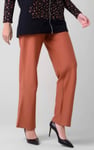 Womens Herringbone Wide Leg Trouser