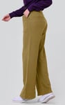 Womens Herringbone Wide Leg Trouser
