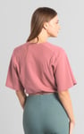 Women Knot Details V-Neck Bell Sleeve Top