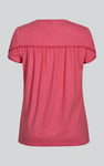 Golden Printed cap sleeve Jersey tops