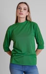 Women's Lace Detailed Three-Quarter Sleeve Tops