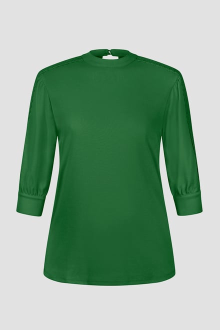 Women's Lace Detailed Three-Quarter Sleeve Tops
