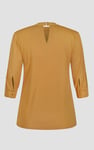 Women's Lace Detailed Three-Quarter Sleeve Tops