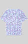 Crayon Leaf Printed T-Shirt