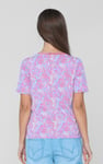 Crayon Leaf Printed T-Shirt