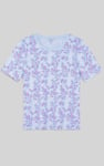 Crayon Leaf Printed T-Shirt