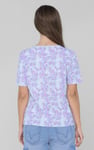Crayon Leaf Printed T-Shirt