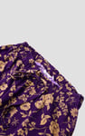 Womens Floral Print Midi Skirt