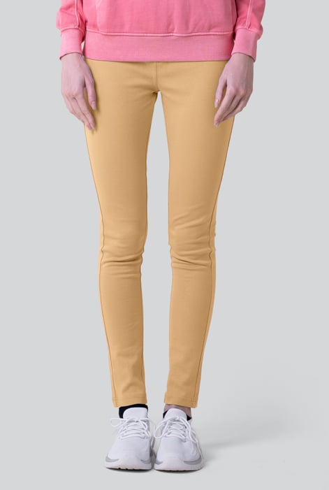 Yellow Enorsia Jersey Skinny Jeggings