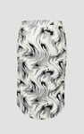 Womens Ruched Warp Midi Skirt