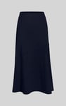 Classic Seam Detail Jersey Skirt