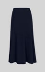 Classic Seam Detail Jersey Skirt